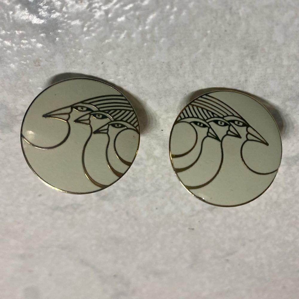 Laurel Burch CELESTIAL BIRDS Earrings